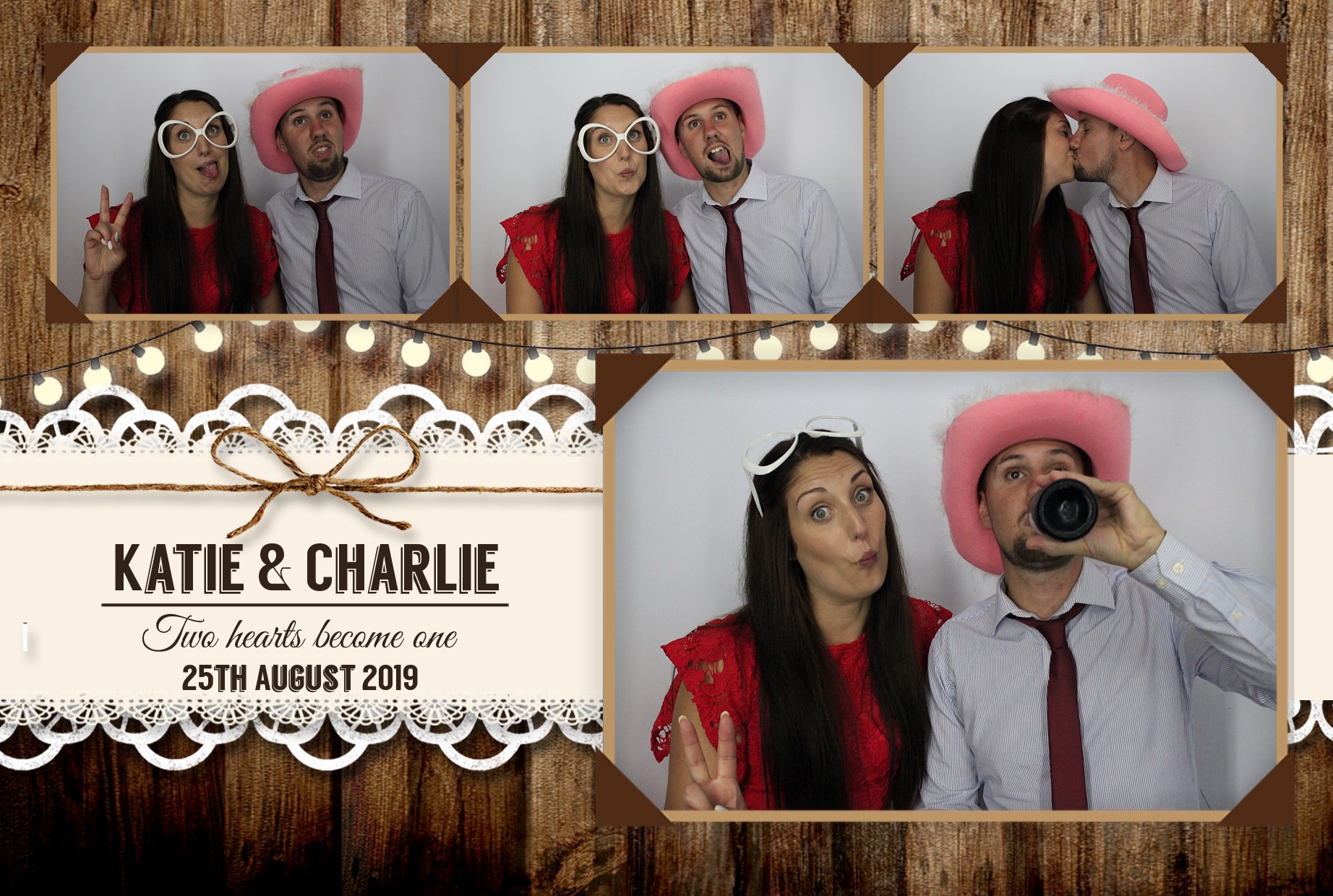 Katie & Charlie's Wedding | View more photos from the event at gallery.myphotoboothexperience.co.uk/u/MyPhotoBoothExperienceLtd/Katie-Charlies-Wedding